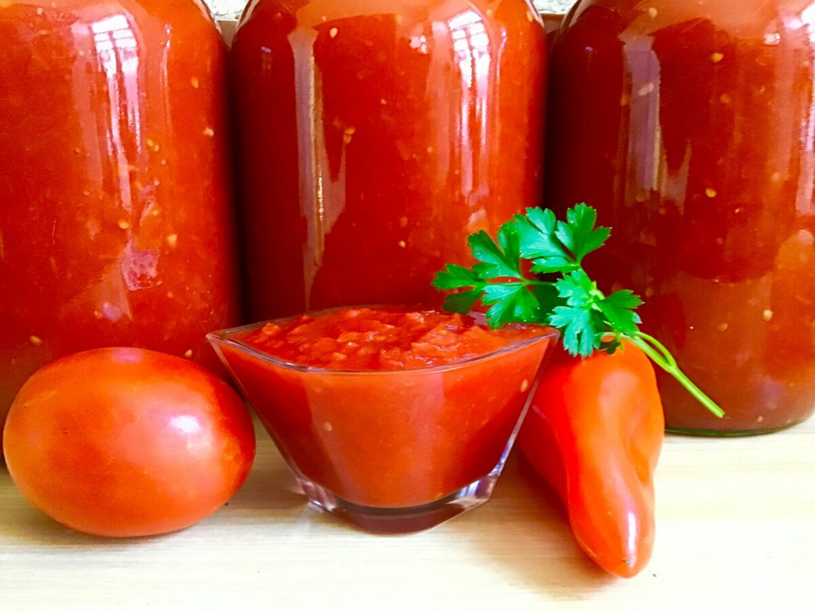Кышкылыкка – томат соусы